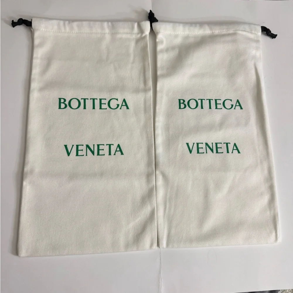NEW Authentic 2 Bottega Veneta Dust Bags Storage for Boots, Bags, Shoes, Pouch.